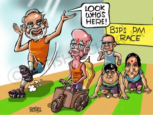 Modi cartoon