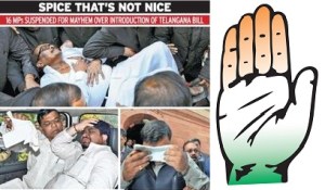 Pepper Spray in Parliment